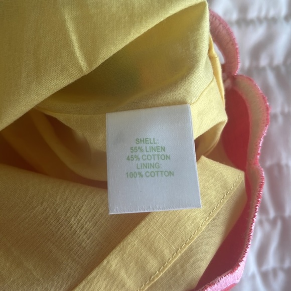 Lilly Pulitzer Red Floral Embroidered Mini Dress - Picture 4 of 5